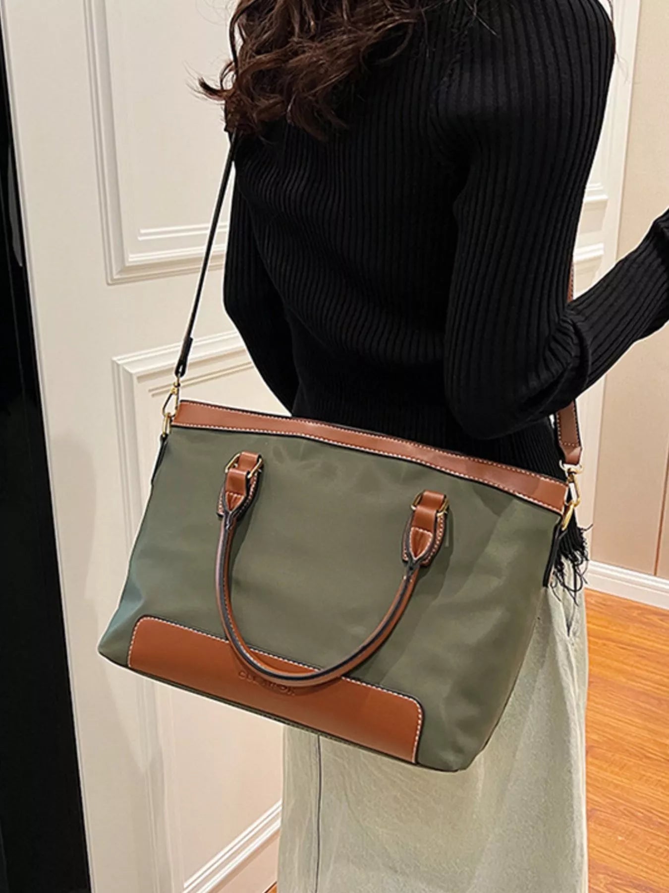 PU Leather Tote Bag