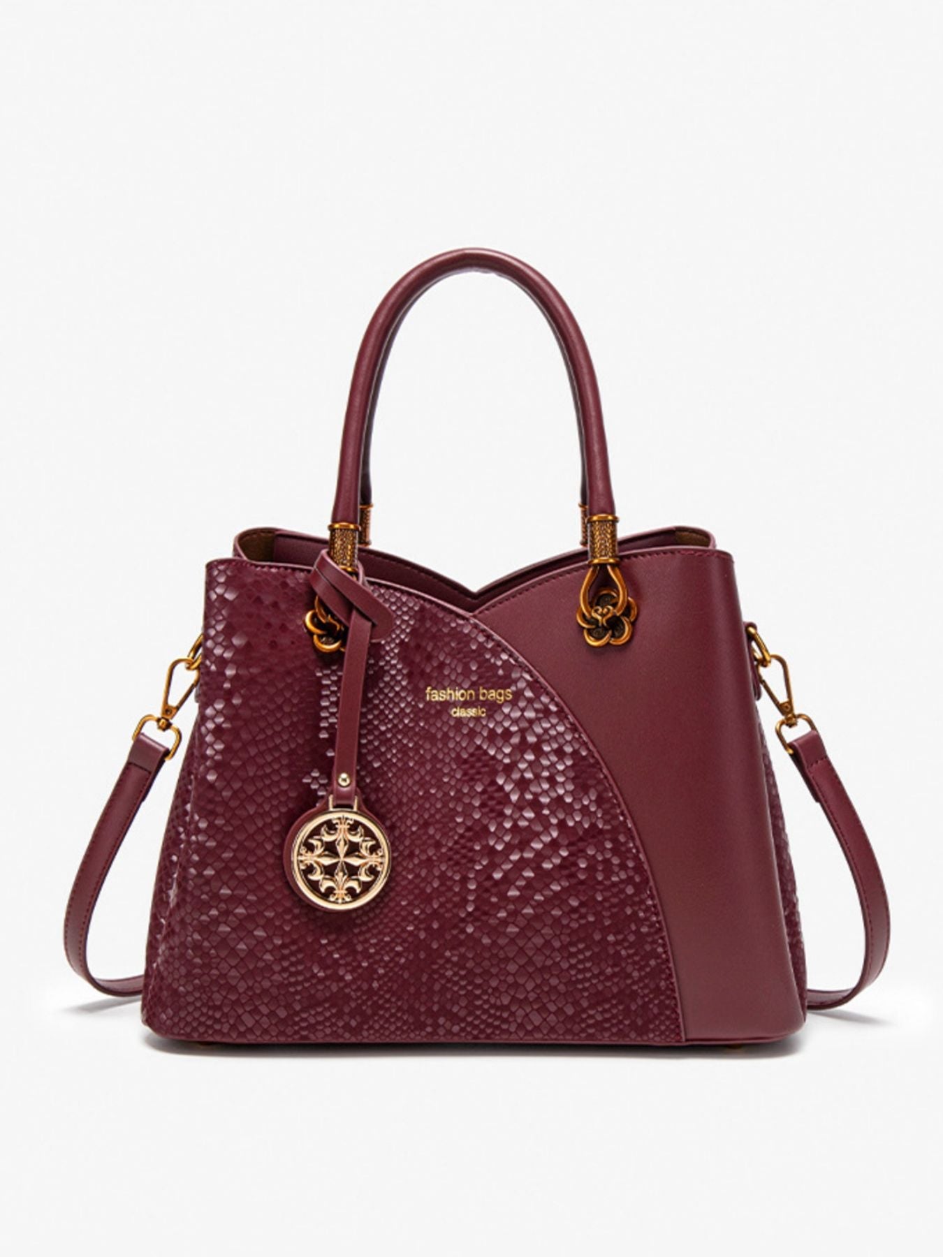Snakeskin Pattern Handbag