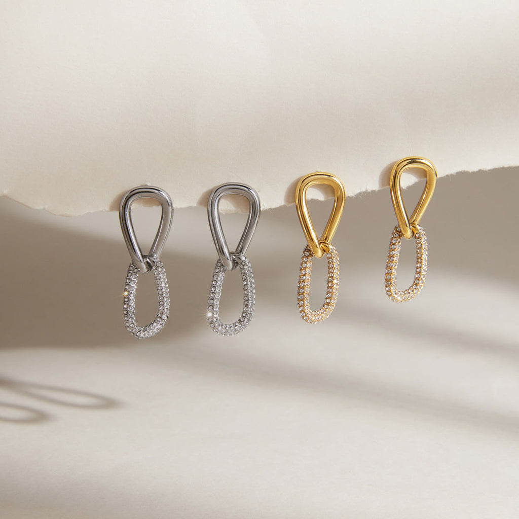 Infinity Link Earrings Collection