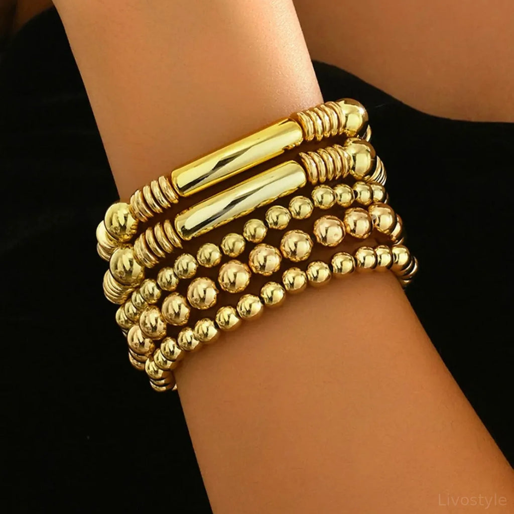 5-Piece Beaded Bracelet Set