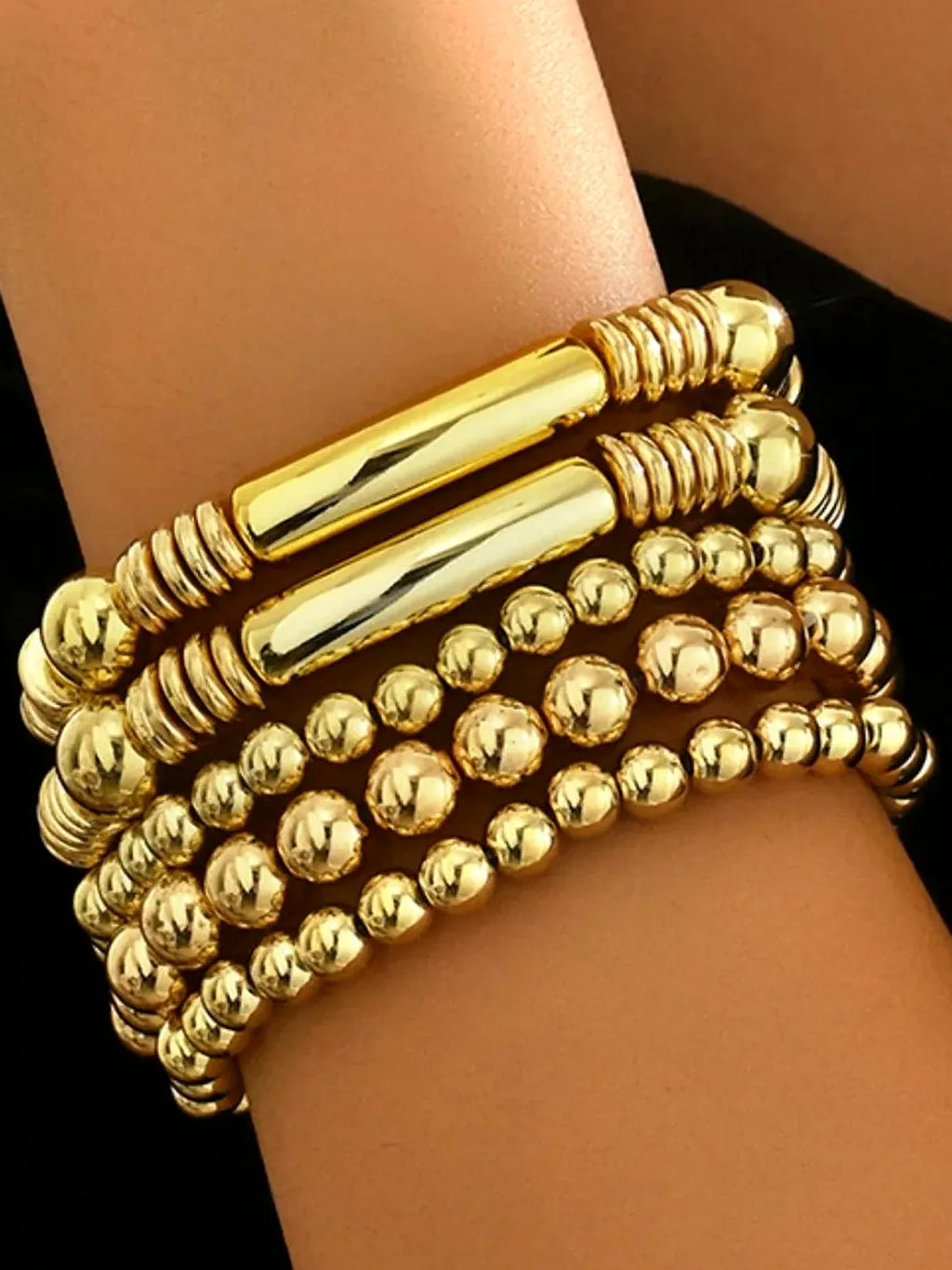 5-Piece Beaded Bracelet Set
