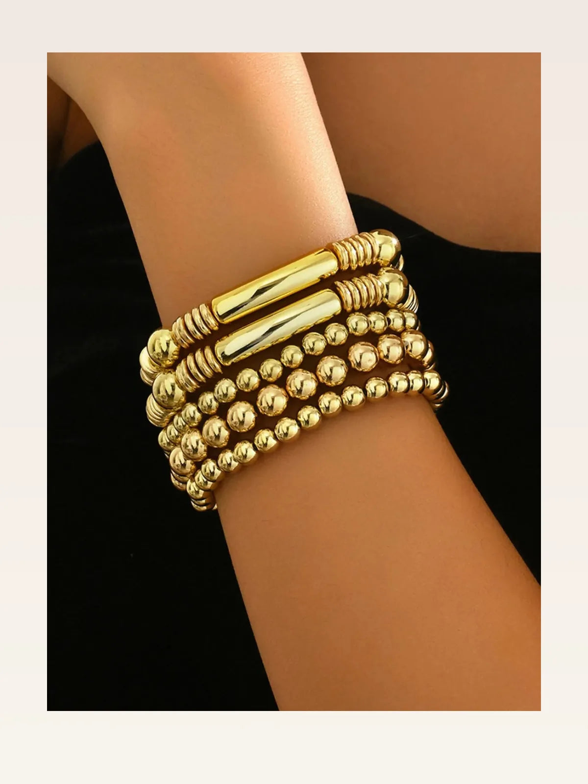 5-Piece Beaded Bracelet Set