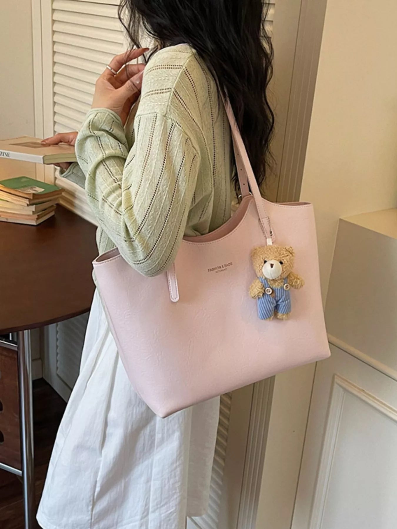 PU Leather Shoulder Bag