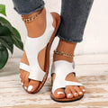 Toe Loop Flats Sandals
