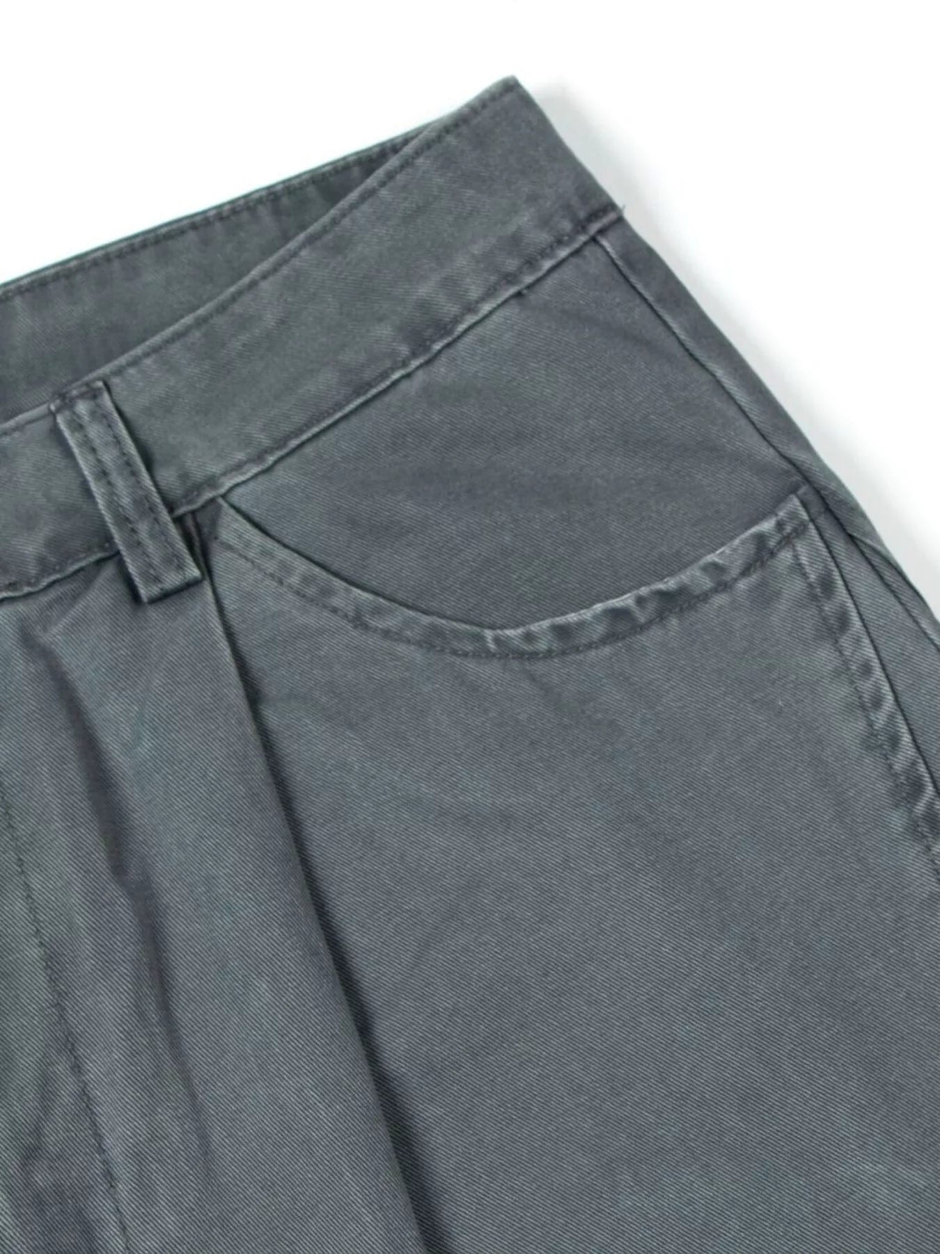 Men's Wide Leg Pleated Pants