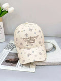 Floral Embroidered Baseball Cap
