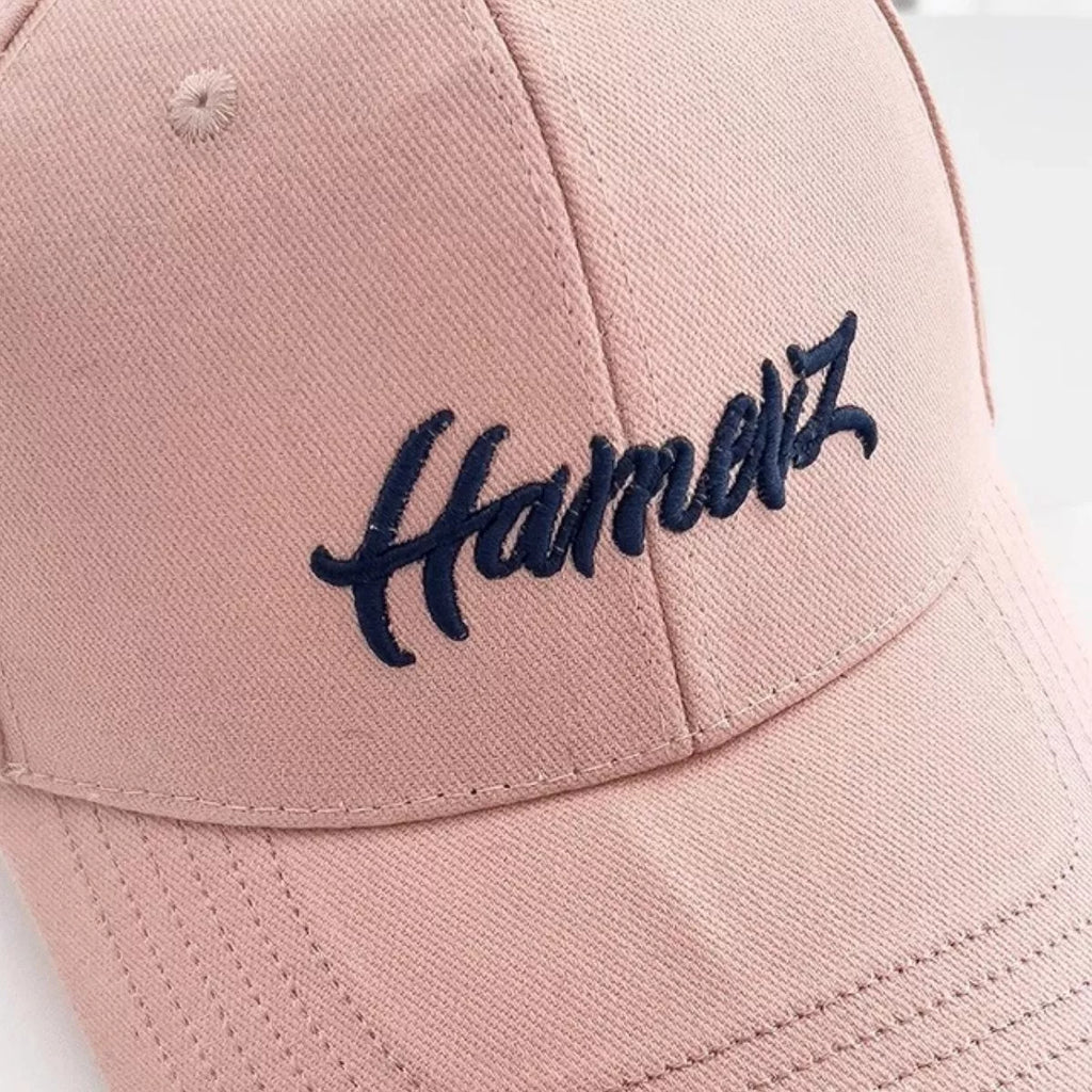 Distressed Embroidered Baseball Cap
