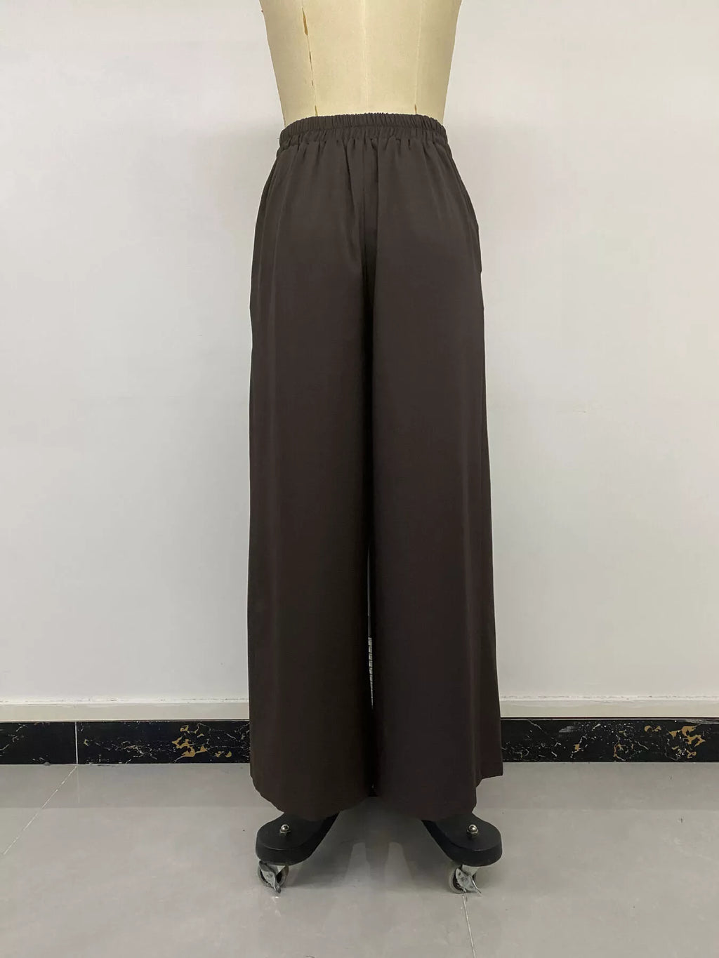 High-Waisted Wide-Leg Pants