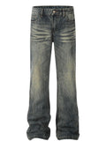 Men's Wash Straight Leg Jeans