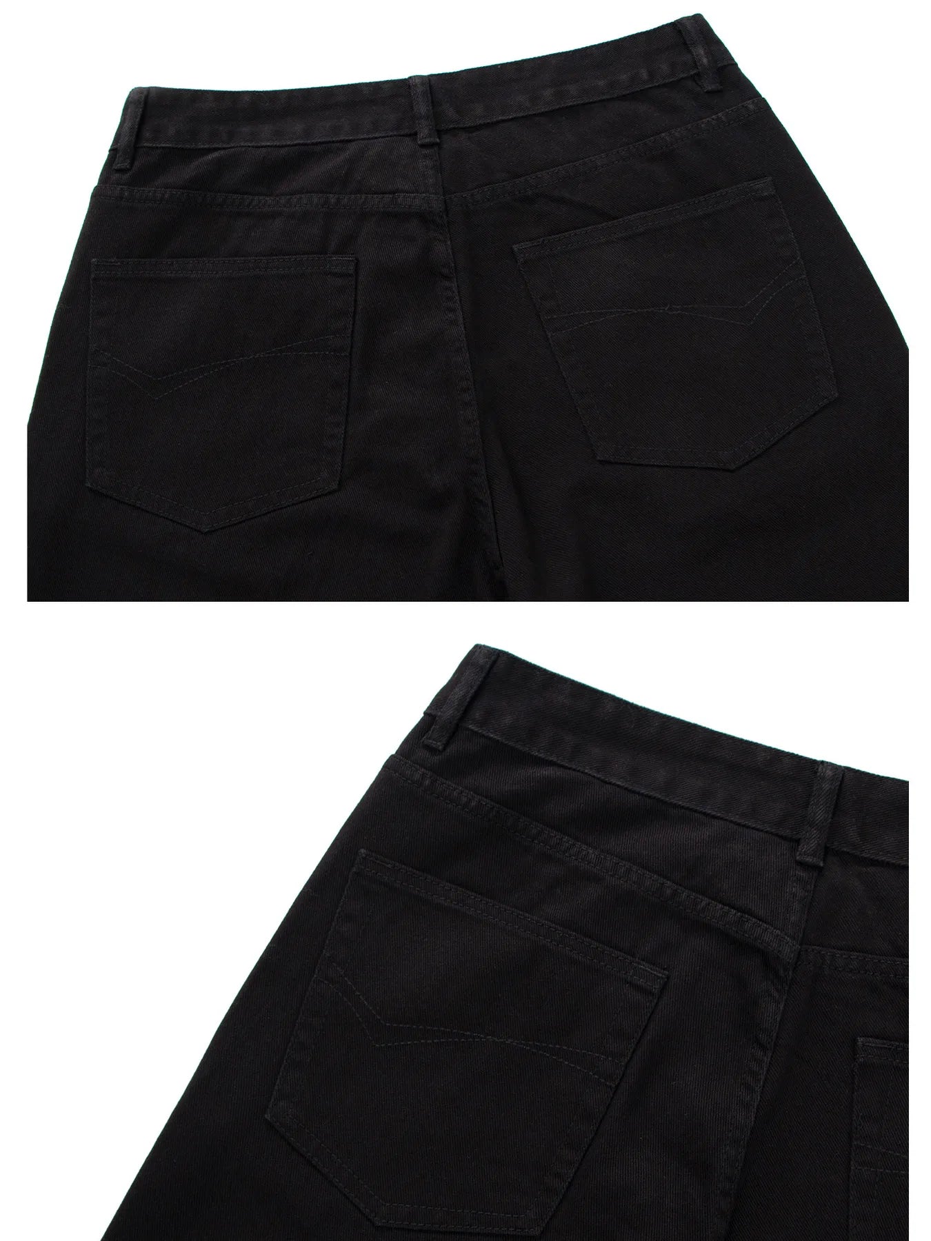 Men's Wide Leg Relaxed Fit Jeans