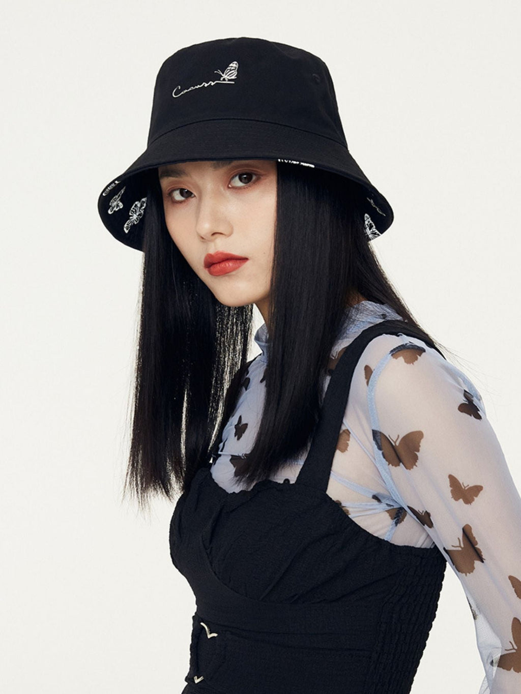 Reversible Printed Bucket Hat