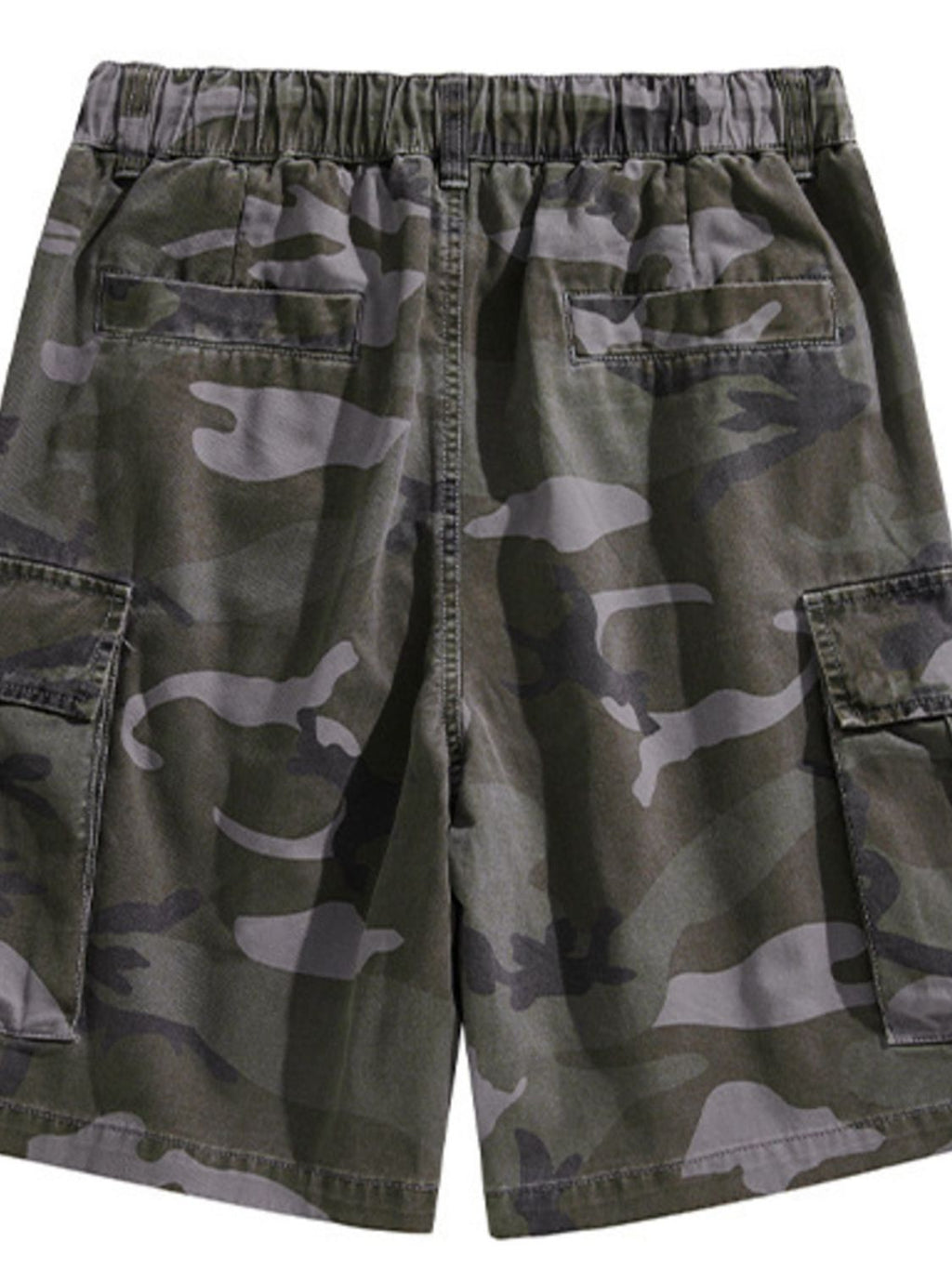 Men's Plus Size Relaxed Fit Camo Cargo Shorts