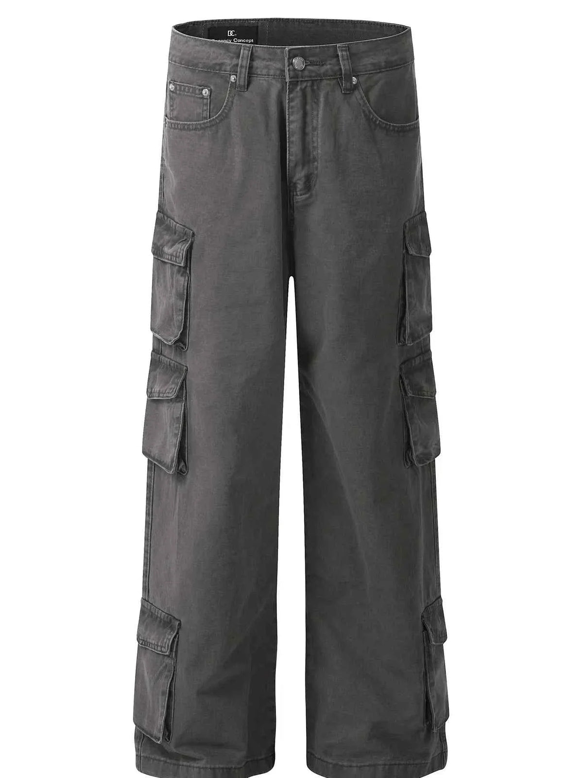 Men's Wide Leg Multi-Pocket Cargo Pants