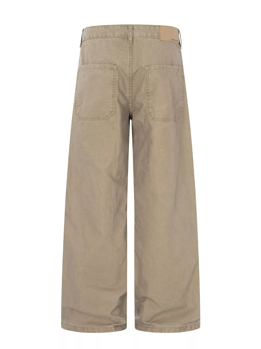 Men's Patchwork Wide-Leg Cargo Pants