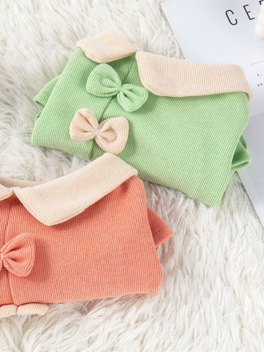 Bow Decor Pet Top