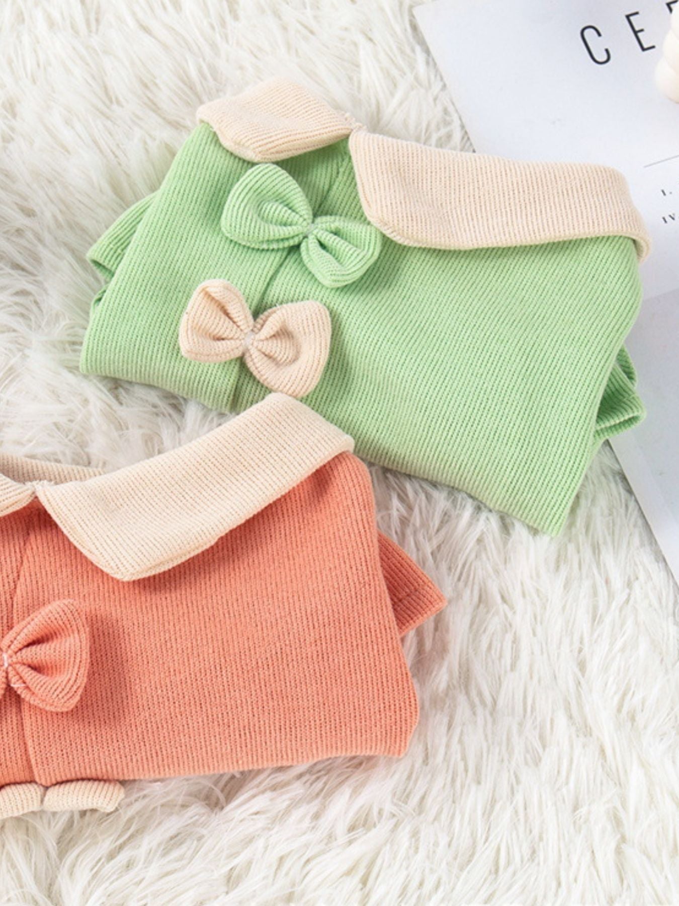 Bow Decor Pet Top