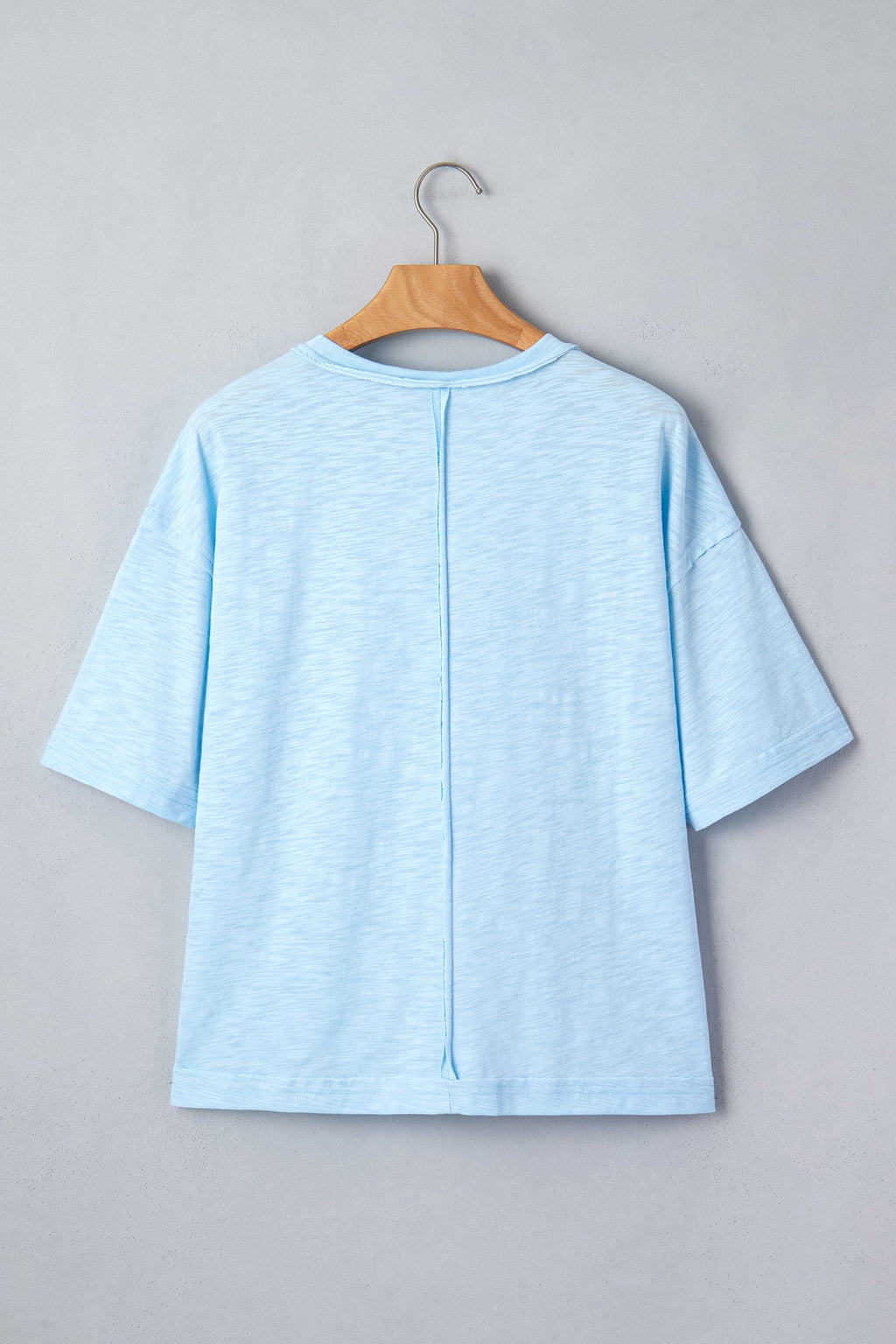 Mist Blue Western Mallard Oversized Tee