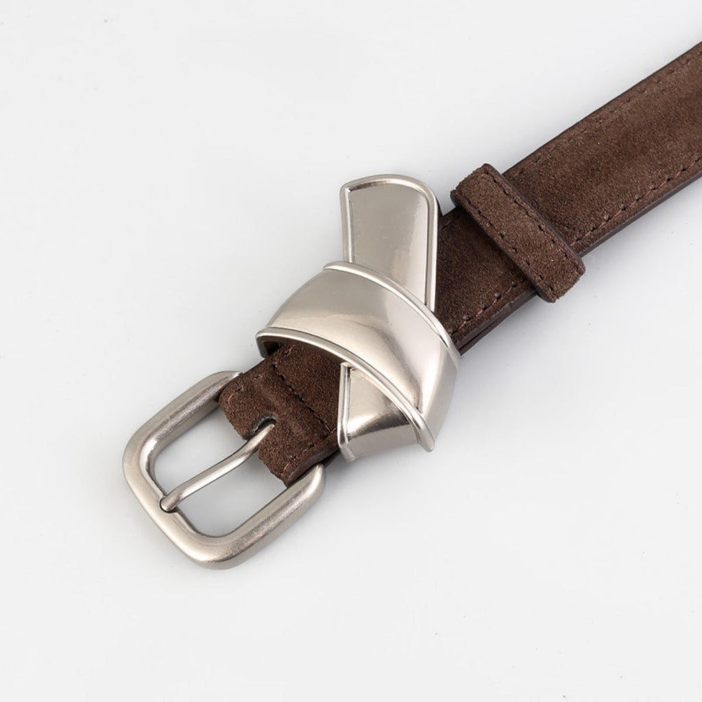 Adjustable Buckle Skinny Belt
