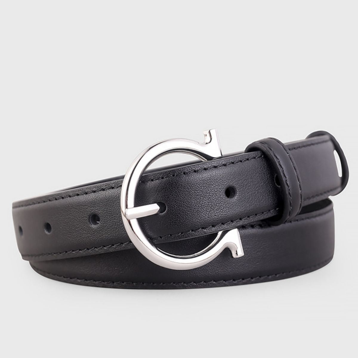 Buckle Leather Belt