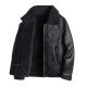 Men's Lamb Wool Coat Winter Clothing