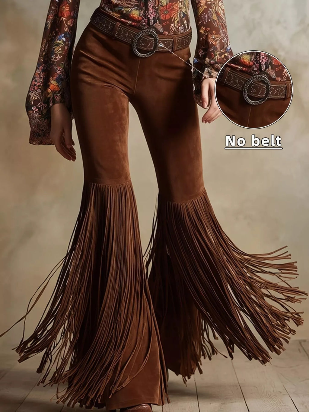 Fringe Flare Pants
