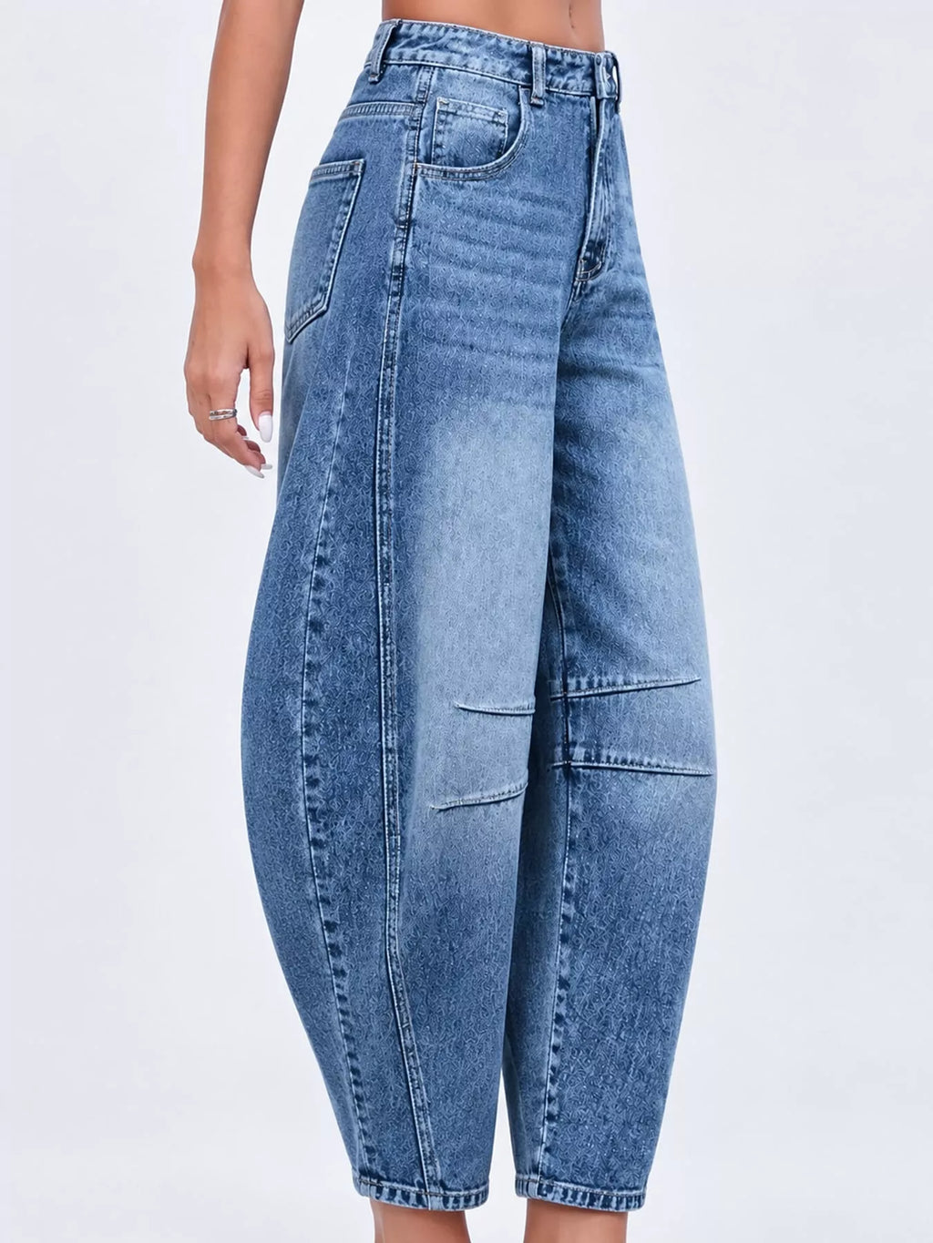 Barrel-Leg Jeans