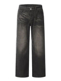 Men's Vintage Wash Loose Fit Jeans