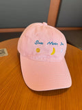 Sun Moon Star Embroidered Baseball Cap