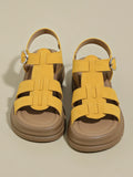 Platform Sandals with Ankle Strap