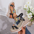 Open Toe Wedge Sandals