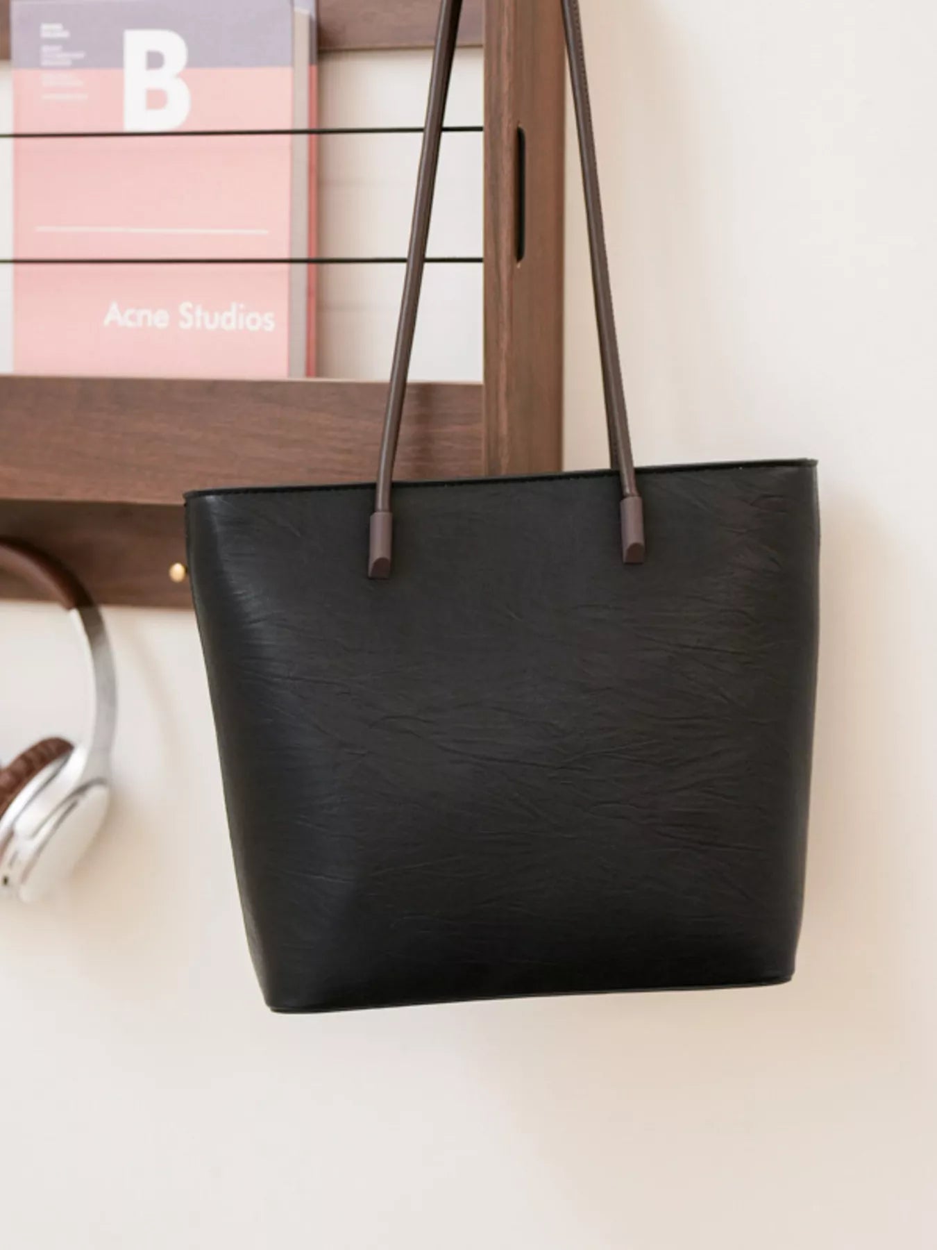 PU Leather Tote Bag