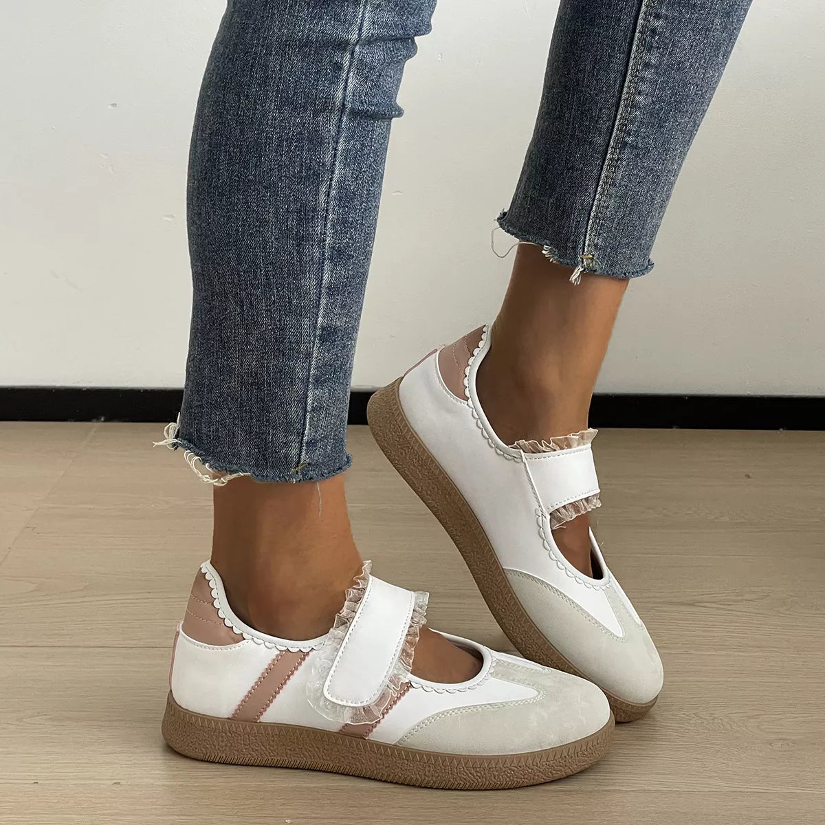 Round Toe Slip-Ons