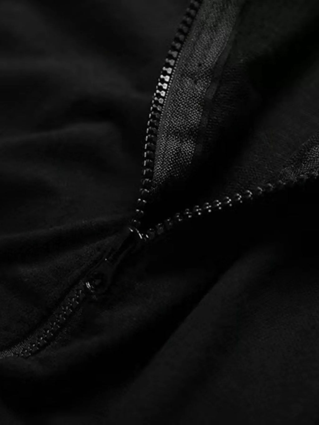 Men's Plus Size Short Sleeve Zip Up Hoodie Top