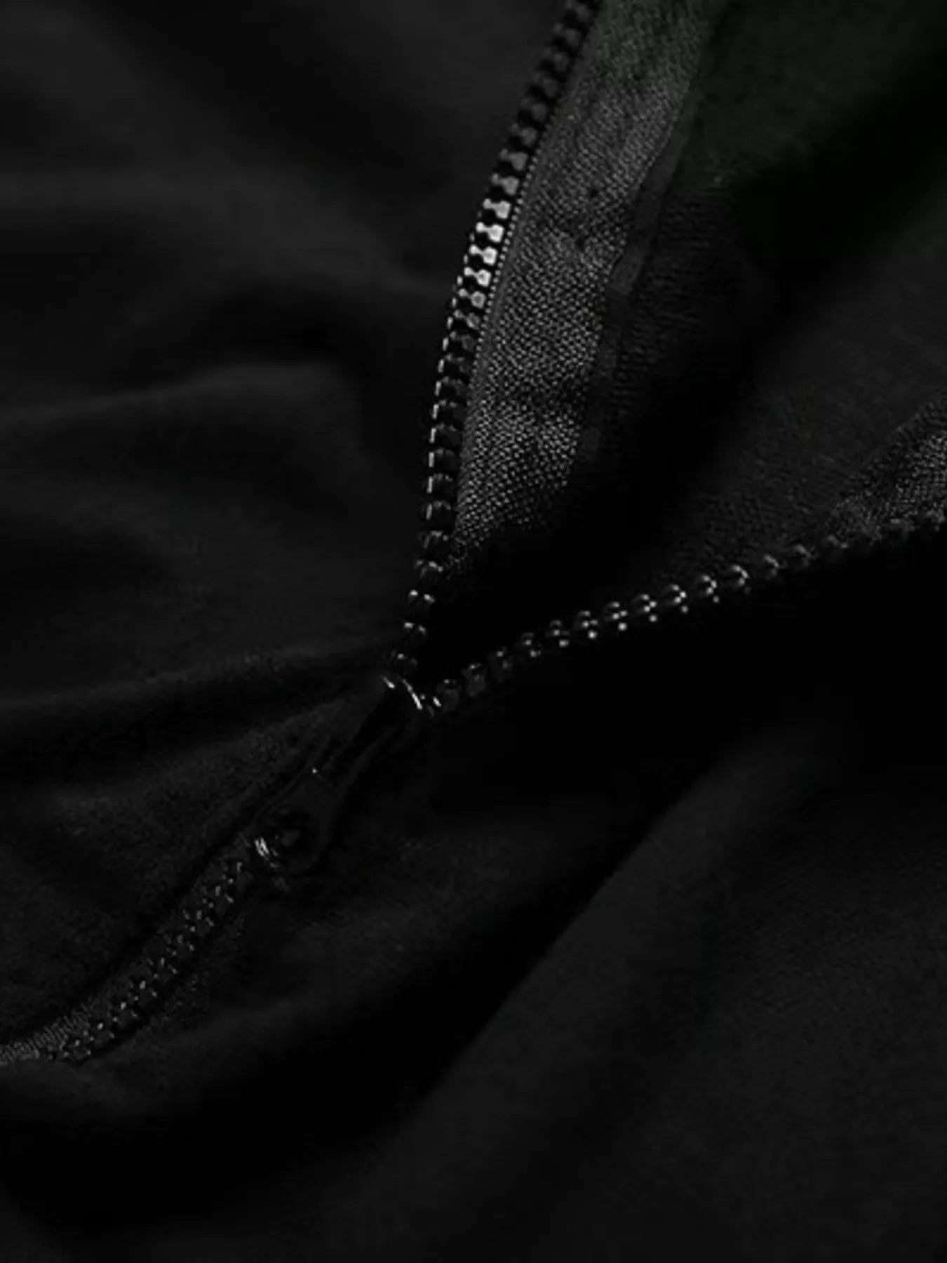 Men's Plus Size Short Sleeve Zip Up Hoodie Top