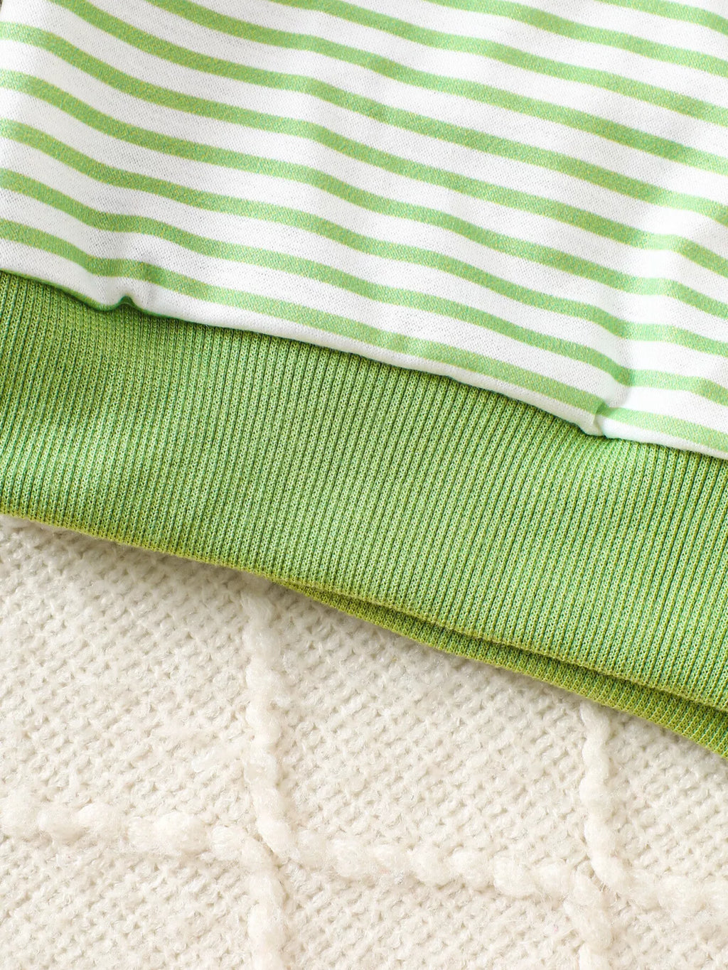 Children's Golf Cart Striped Top and Pants Set