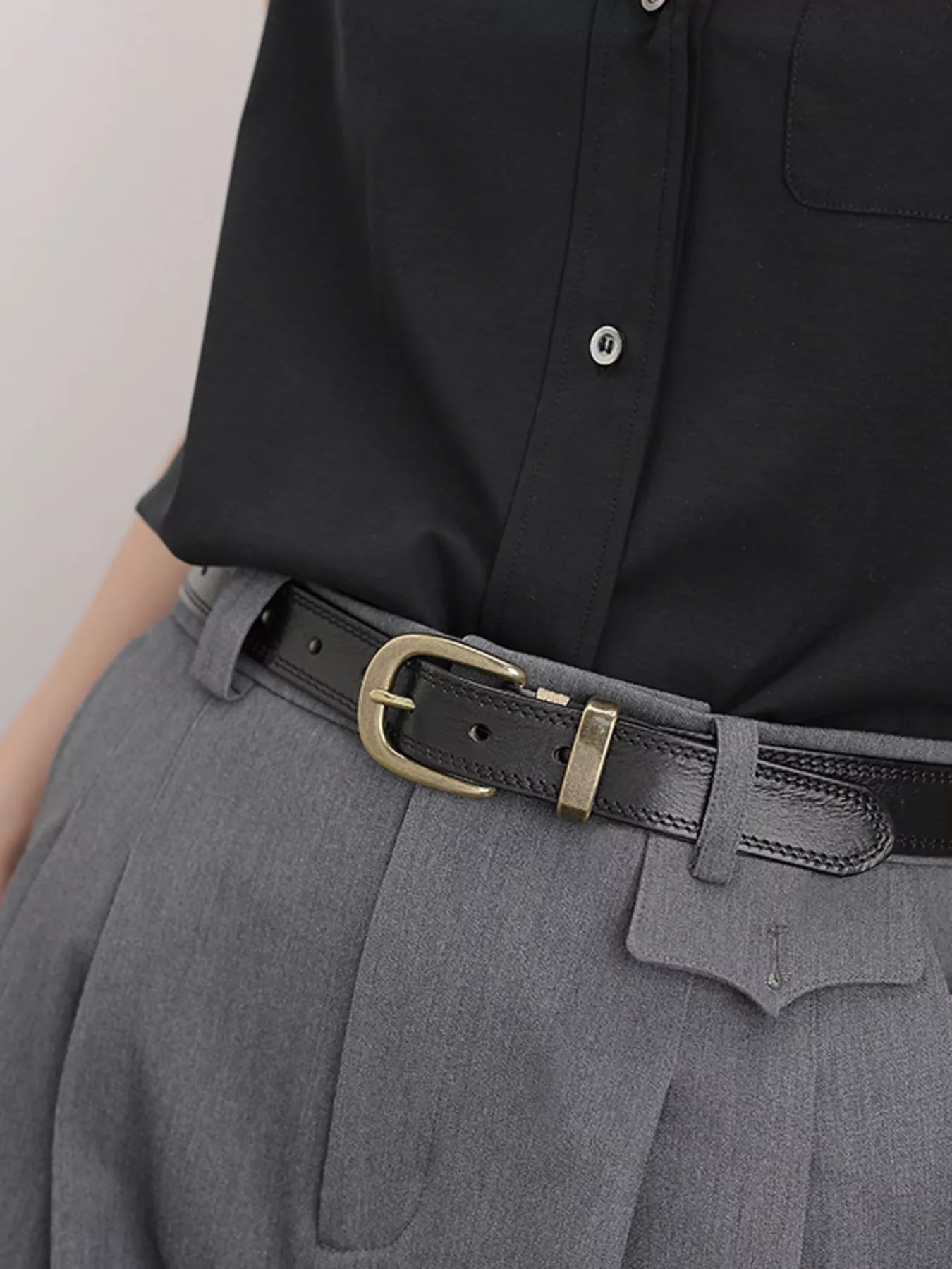 Classic Leather Belt