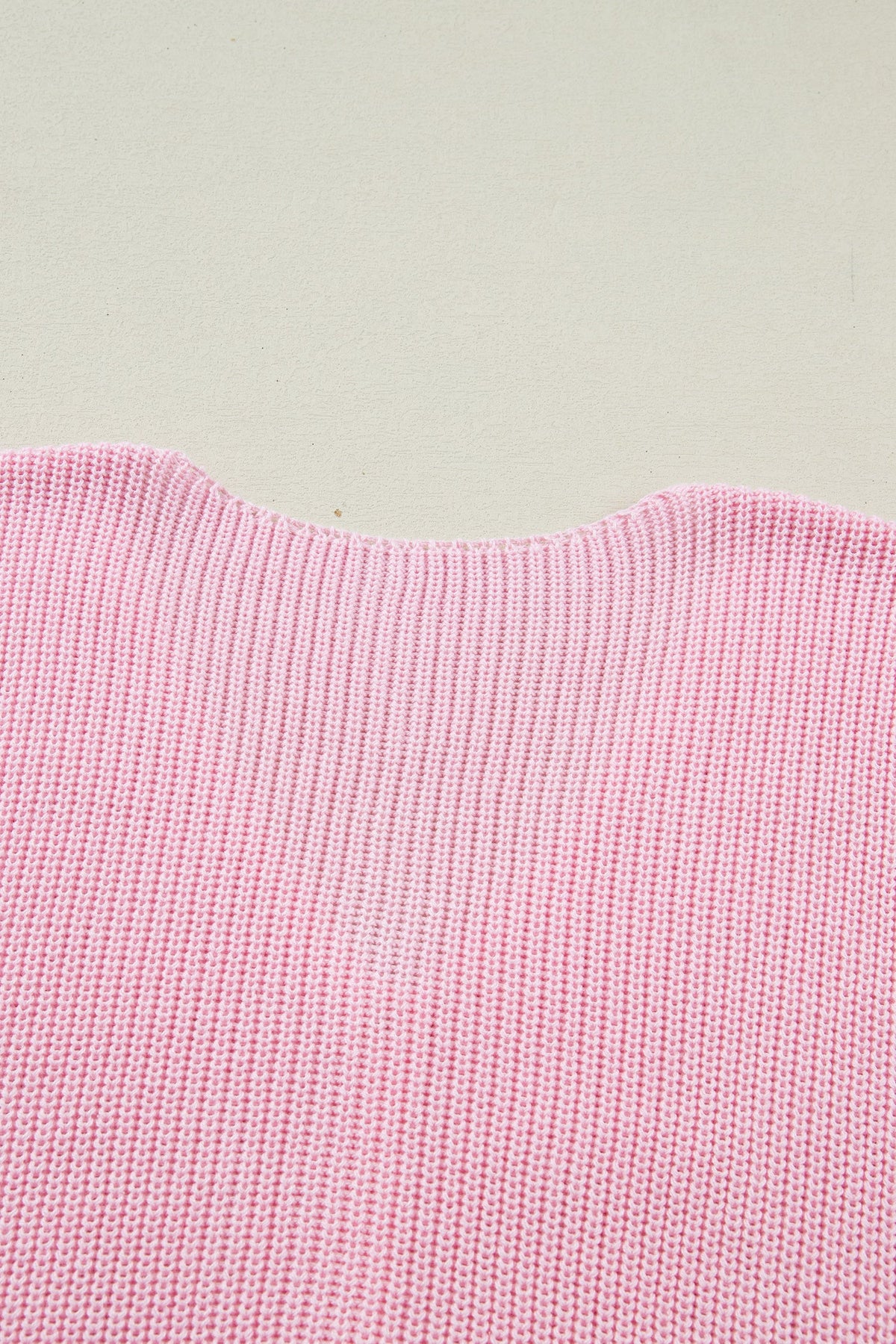 Solid Button Front V-Neck Sweater Knit Vest