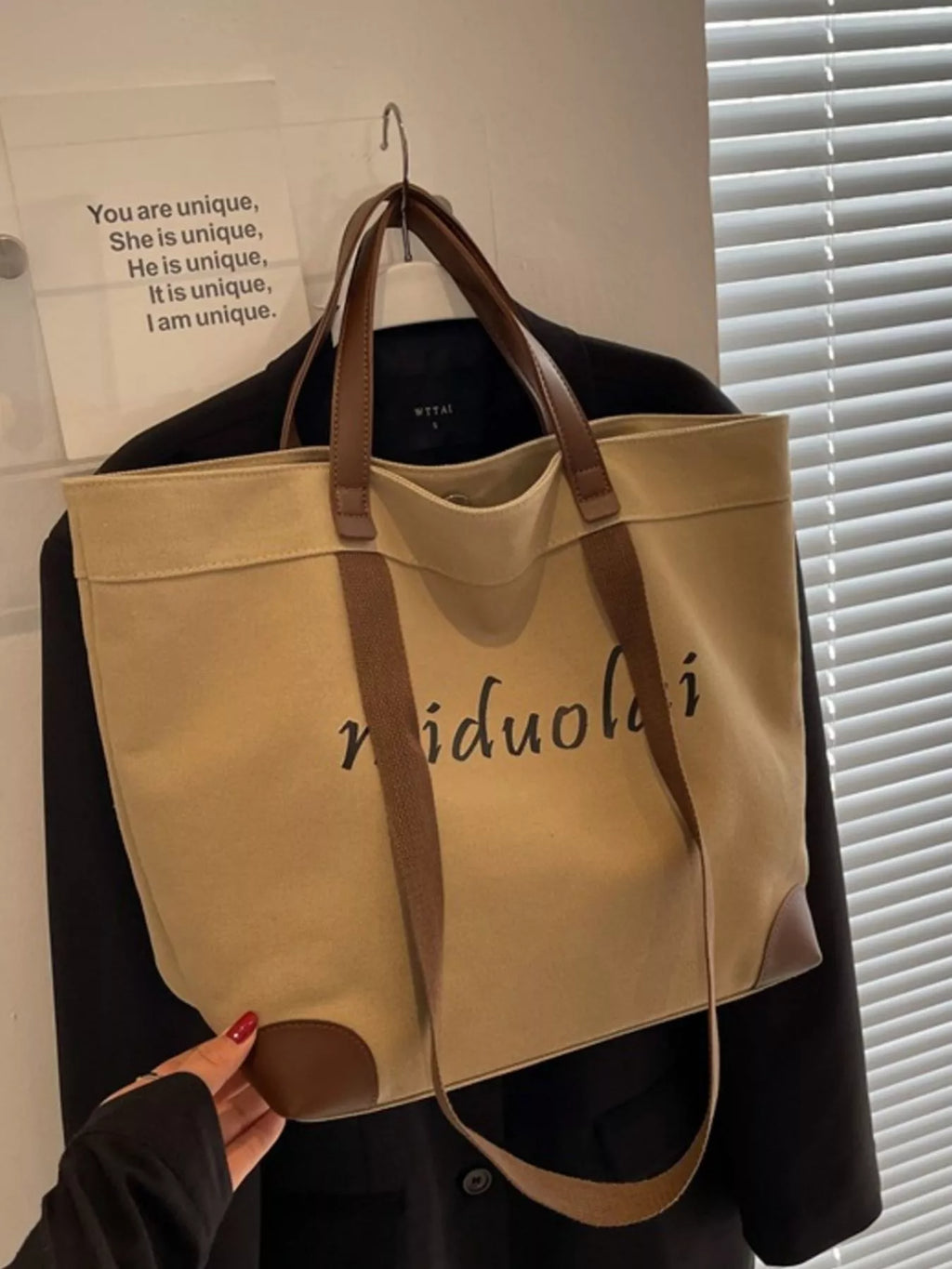 Casual Canvas Handbag