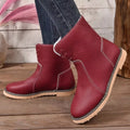 Round Toe Platform Boots
