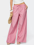 Striped Wide Leg Pants