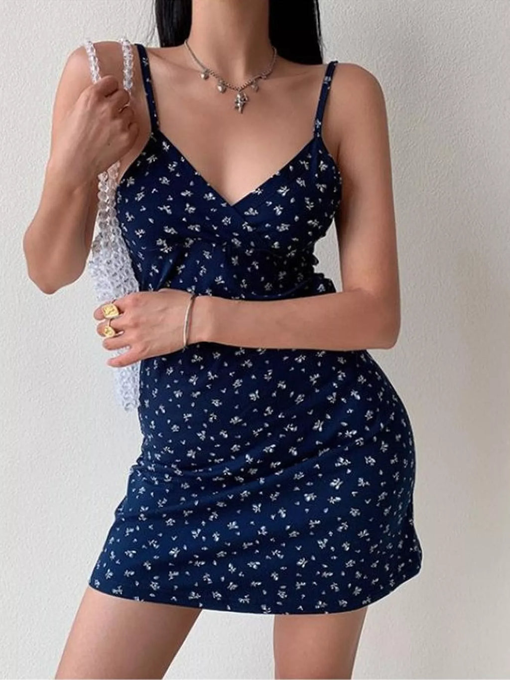 Spaghetti Strap Mini Dress