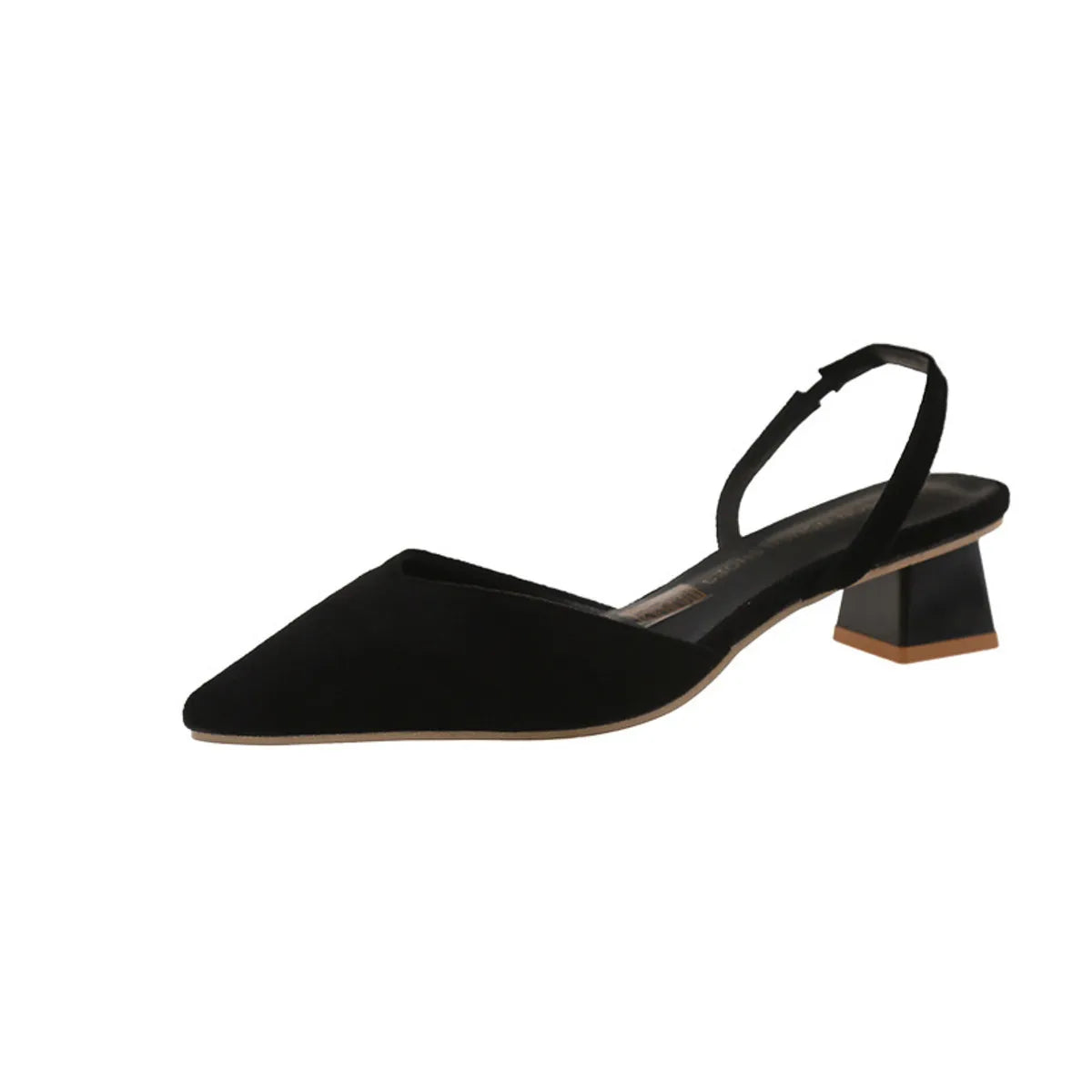 Point Toe Block Heels Sandals