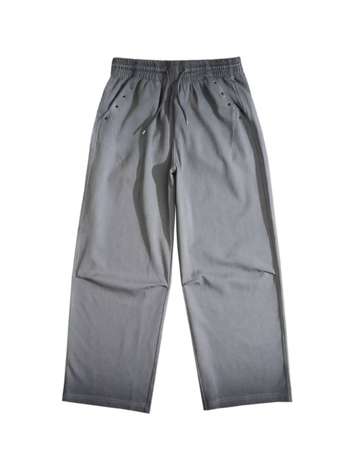 Men's Drawstring Wide Leg Pants