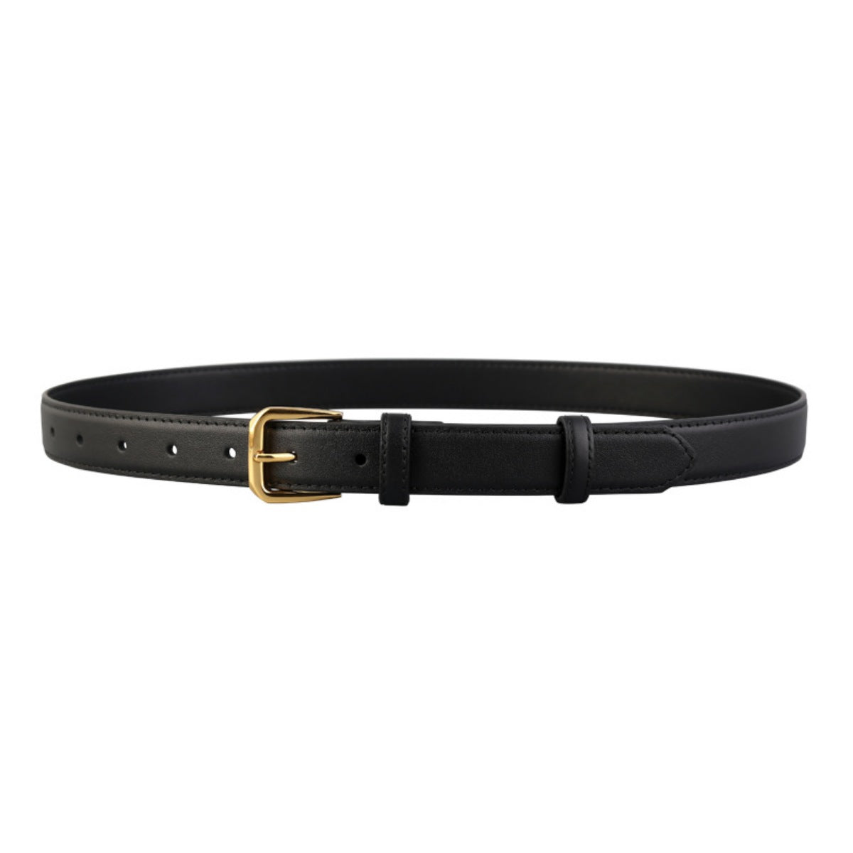 Leather Skinny Belt
