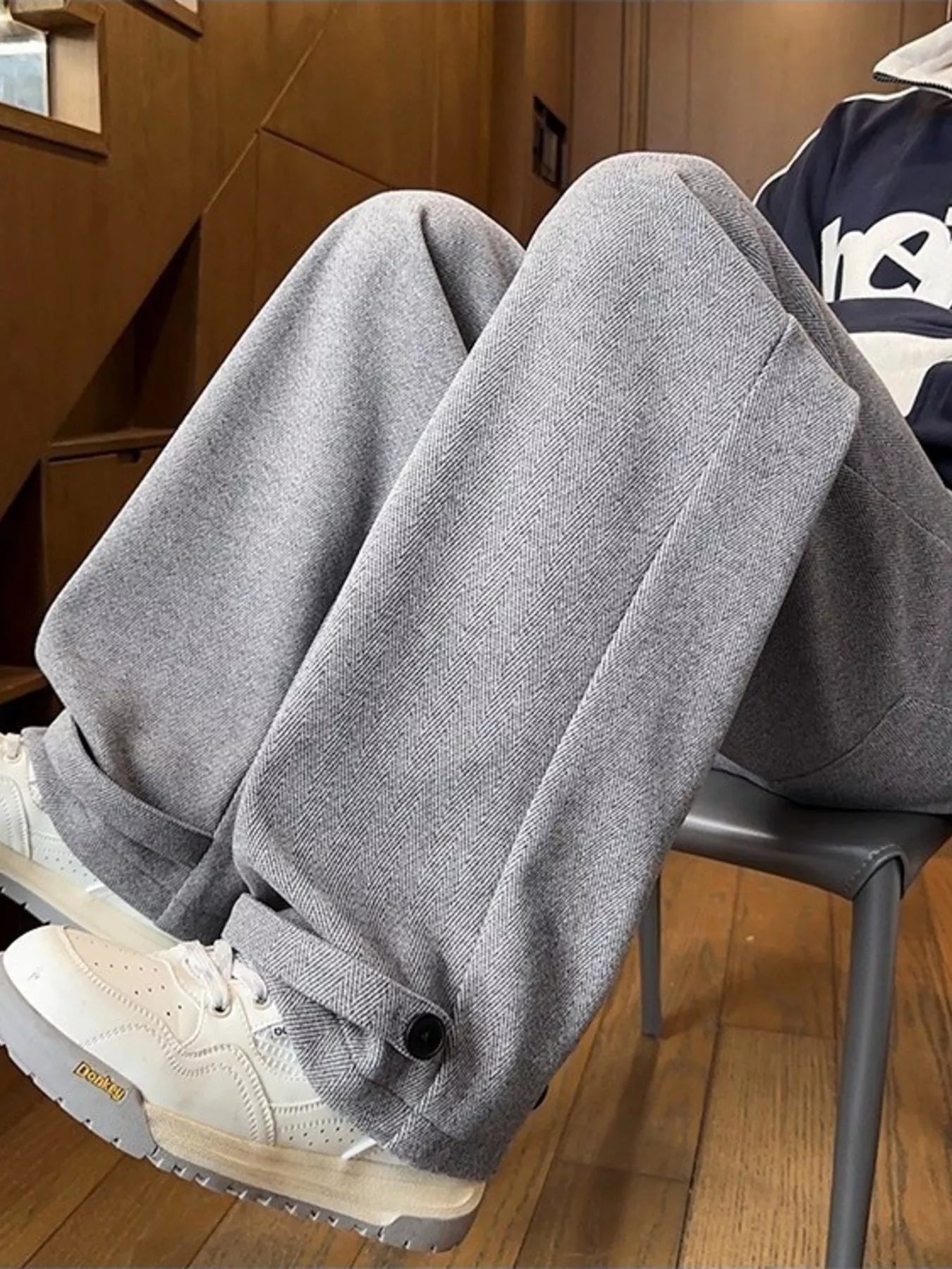 Men's Plus Size Drawstring Relaxed Fit Pants