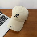 Letter Embroidered Baseball Cap