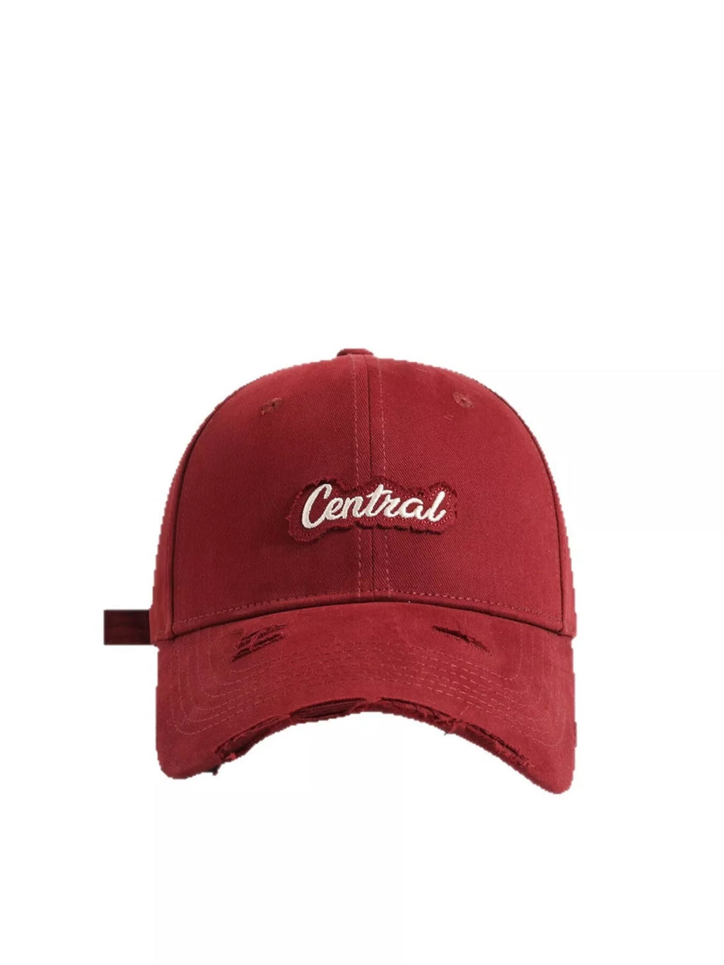 Distressed Embroidered Causal Baseball Cap