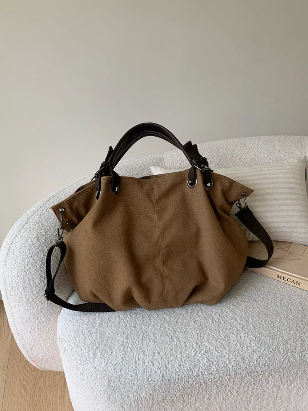 Adjustable Strap Tote Bag