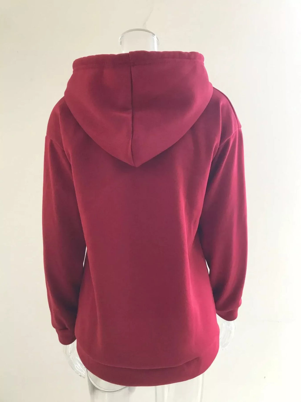 Full Size Kangaroo Pocket Drawstring Long Sleeve Hoodie Plus Size