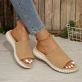 Open Toe Platform Sandals